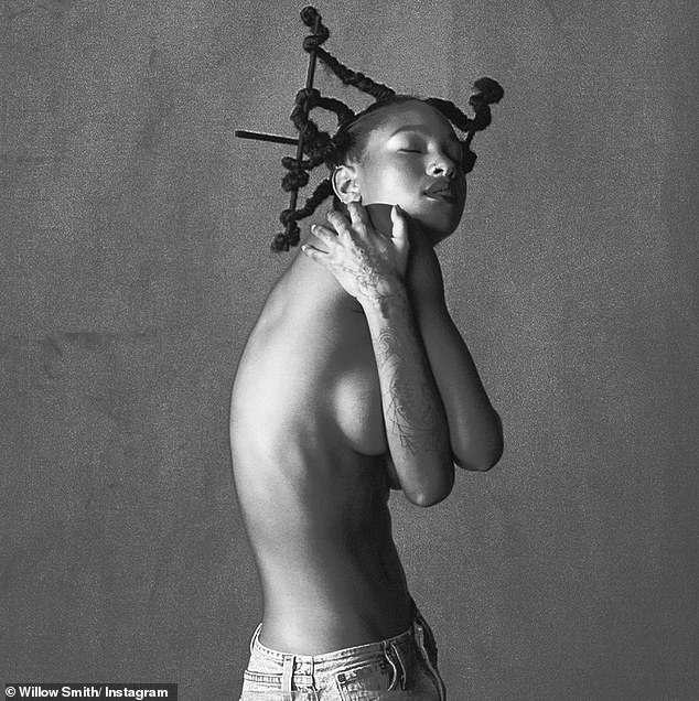 Willow Smith took to her social media channels on Monday to show off the artwork for her upcoming new single Symptom of Life.
