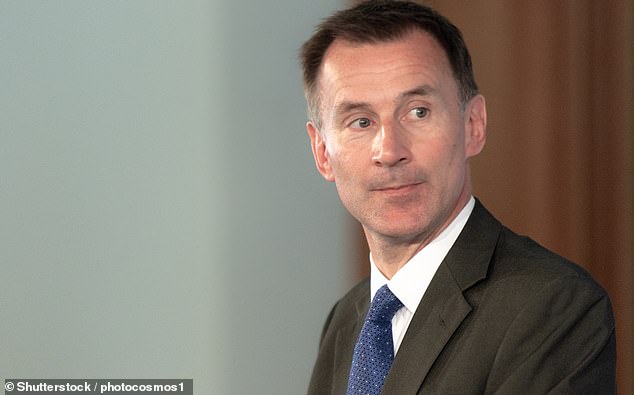 Buy-to-let boost: Jeremy Hunt announced that the capital gains tax rate applied to the sale of second homes will be slashed