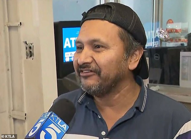 Store owner Nabor Herrera, who received a $1 million bonus just for selling the ticket, said he didn't realize he had sold the winning ticket until he came to work early Thursday and saw cameras camped in front of the store. store.