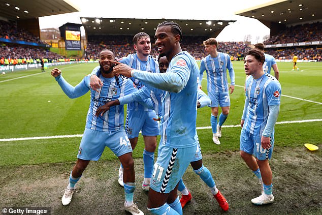 Coventry returns to Wembley in the FA Cup for the first time since winning it in 1987