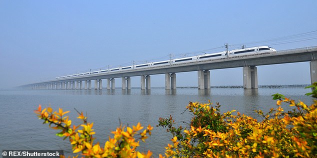 China is home to the world's longest bridge, the Danyang-Kunshan Grand Bridge, which covers an impressive 102.4 miles (164.8 km).