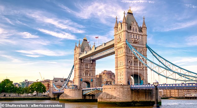 At just 0.24 kilometers (0.15 mi) long, London's Tower Bridge would fit almost 683 times the length of the world's longest bridge.