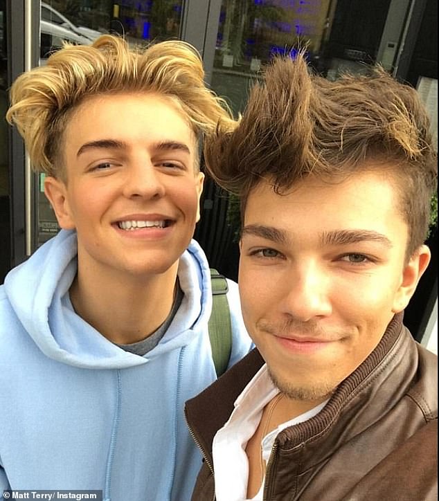 During his time on the ITV competition, the public speculated that the singer had a fling with co-star Freddy Parker (left), but he denied the claims