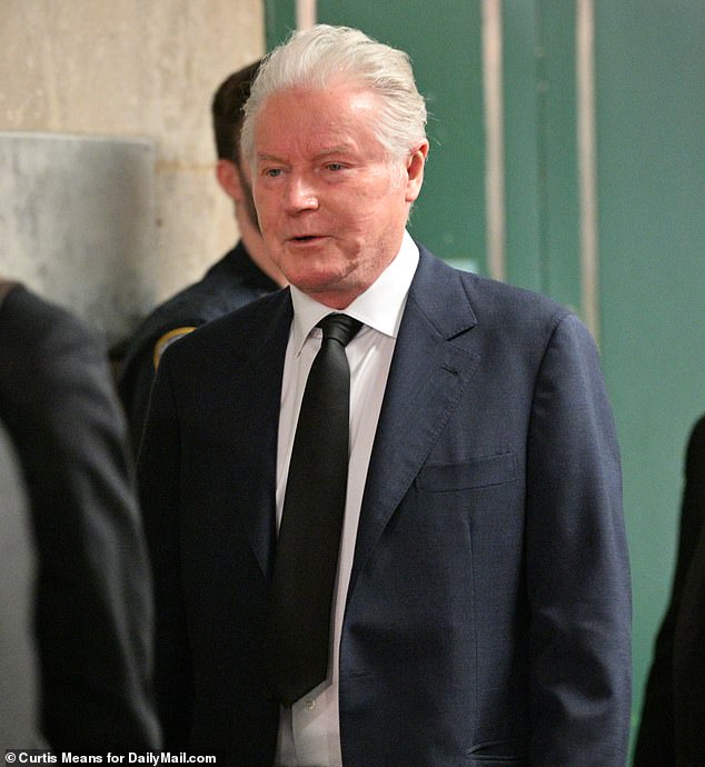Don Henley is seen arriving at Manhattan Supreme Court to testify in the robbery trial of three men accused of stealing letters from the Hotel California.
