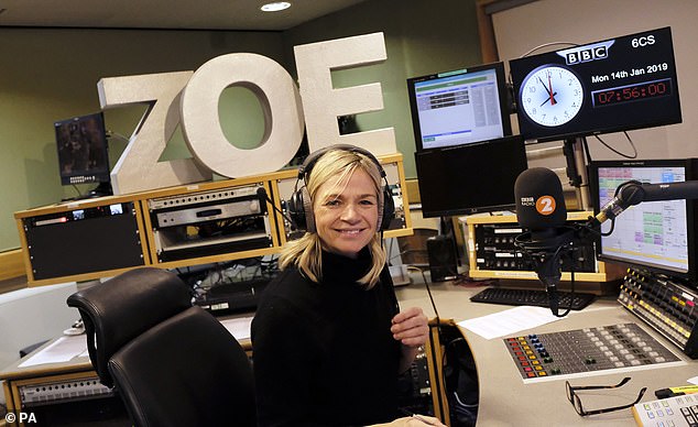 Zoe Ball's replacement for her Radio 2 show was revealed after the presenter announced she would be taking time away from the show as her mother was diagnosed with cancer.