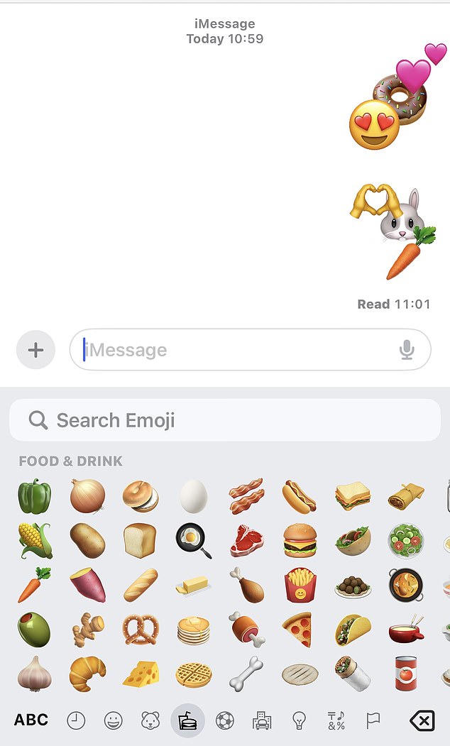 You can overlay emojis by sending one and then dragging and dropping others on top
