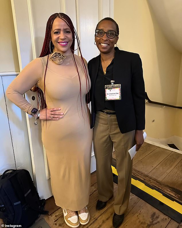 1619 Project founder Nikole Hannah-Jones met with ousted Harvard president Claudine Gay and said they are both 