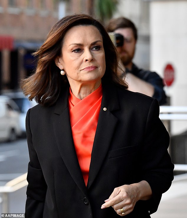 Judge Michael Lee was set to deliver his decision in Lehrmann's defamation claim against Network Ten and presenter Lisa Wilkinson (above) at the Federal Court on Thursday.