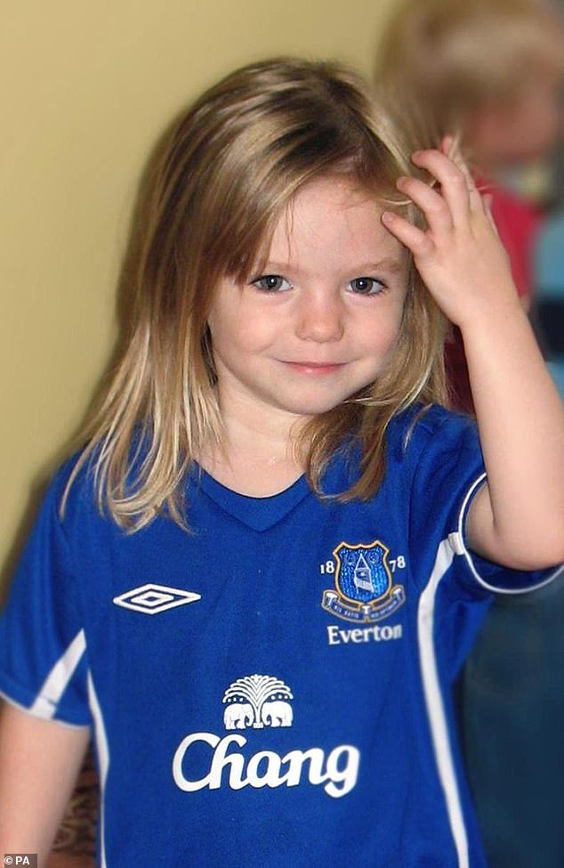 Madeleine McCann (pictured) disappeared on May 3, 2007, while on vacation in Praia da Luz.