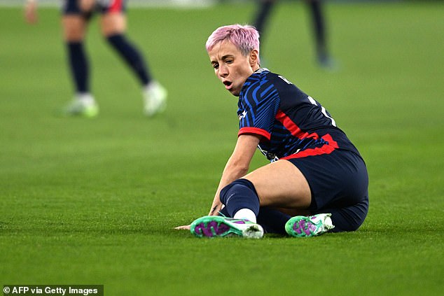 When Rapinoe got injured in her last game, she said it was proof that God doesn't exist.