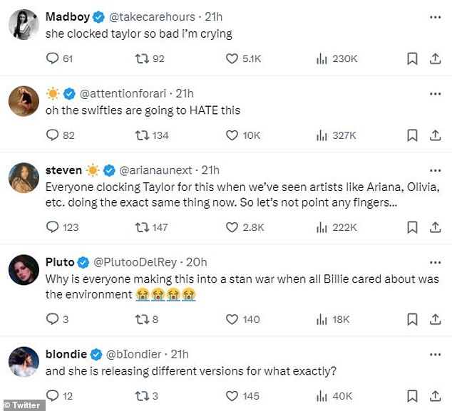 Fans Speculated About a Possible Taylor Dislike in X