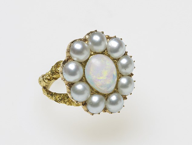Queen Charlotte's opal ring, dating from 1810
