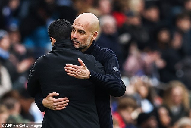 Mikel Arteta clashed with his former boss Pep Guardiola when he took his Arsenal to the Etihad