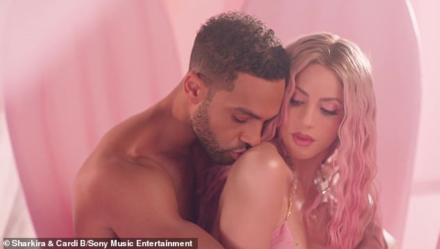 It comes after Kerry Katona's ex-boyfriend Lucien Laviscount made a surprise cameo in Shakira's new music video for her latest single, Punteria.