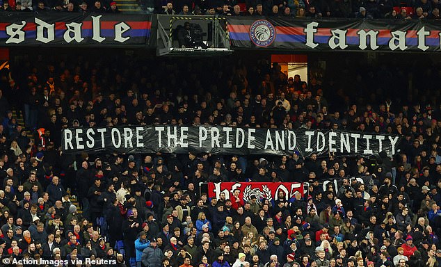Crystal Palace fans have protested against the club's ownership in recent months