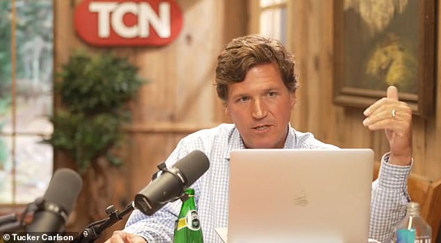 1711963777 383 Tucker Carlson claims he was banned from speaking at his