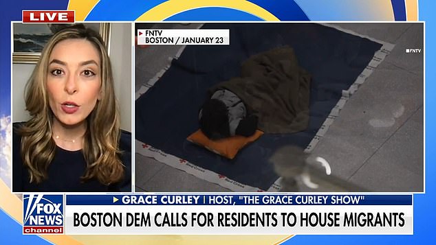 Grace Curley, a radio host for Boston radio station WRKO, told Fox News that asking residents to house immigrants will cause a lot of problems.