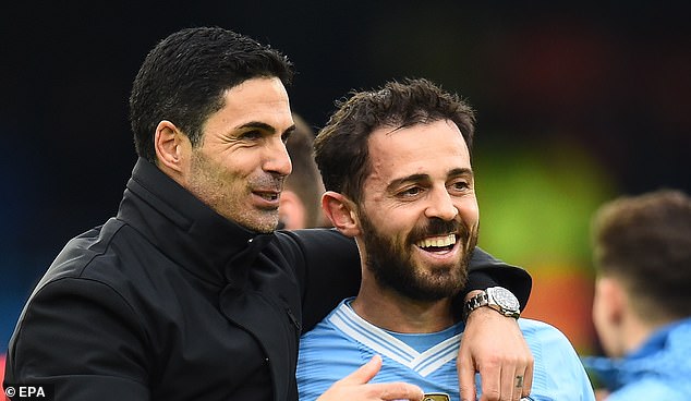 Mikel Arteta's Arsenal could also stop Silva's attempt to win a sixth league title with Manchester City