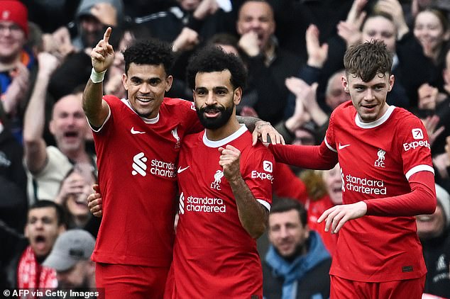 Liverpool took top spot in the Premier League after their 2-1 victory over Brighton on Sunday.