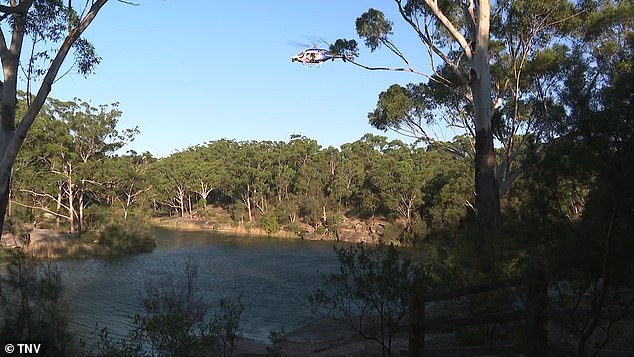 The tragedy comes just six days after a 23-year-old man also drowned in Lake Parramatta (pictured) after failing to surface.