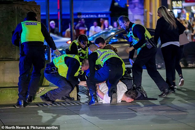 Police officers attack man on night out in Newcastle on Easter Sunday