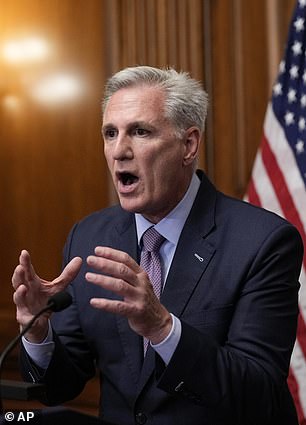 Former House Speaker Kevin McCarthy (R-Calif.) left Congress after he was removed from office.