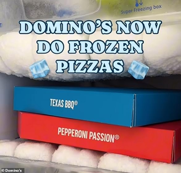 Domino's has launched its frozen pizza range with fan favorites Texas BBQ, Pepperoni Passion and Vegi Supreme.