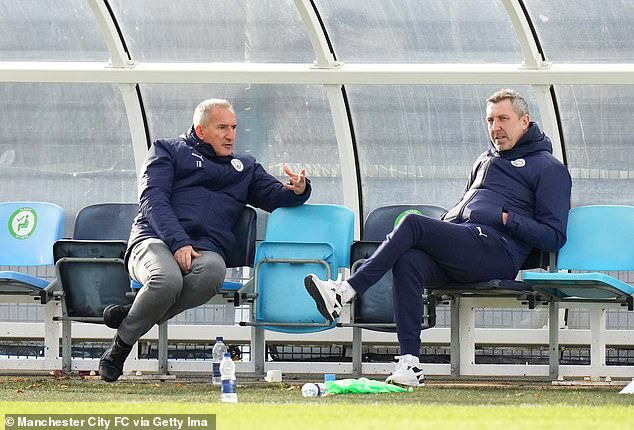 The 52-year-old (right) spent 11 years working at Manchester City in various youth teams.
