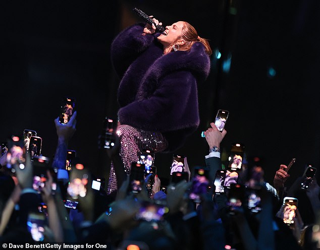 The singer and her team will tour the United States and Canada before concluding their series of shows with a pair of concerts at Madison Square Garden on August 16 and 17; seen in february