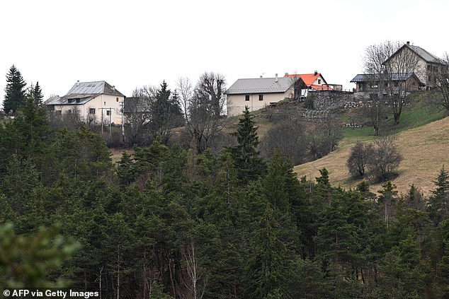 The Alpine village of Le Haut-Vernet in France photographed on Sunday, after French investigators found the remains of the boy who disappeared last summer.