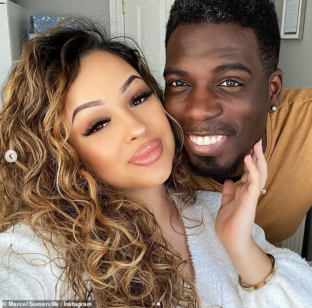 Marcel and Rebecca met at a London nightclub in 2018 and had been together for 14 months when they discovered she was pregnant.