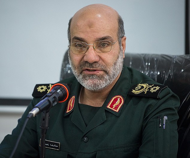 IRGC leader Mohammed Reza Zahedi (pictured) was killed in the attack, security sources said.