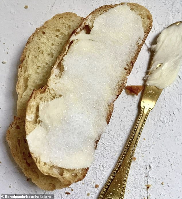 Bread and butter was made better for another home cook with a generous dose of powdered sugar.