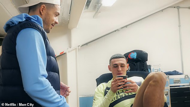 His love for Bovril was passed on to his teammates, and Phil Foden was encouraged to give it a try.
