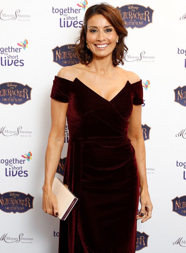 Television presenter Melanie Sykes was diagnosed with autism at the age of 51 and shared the news in 2021. She is shown here in London in 2018.