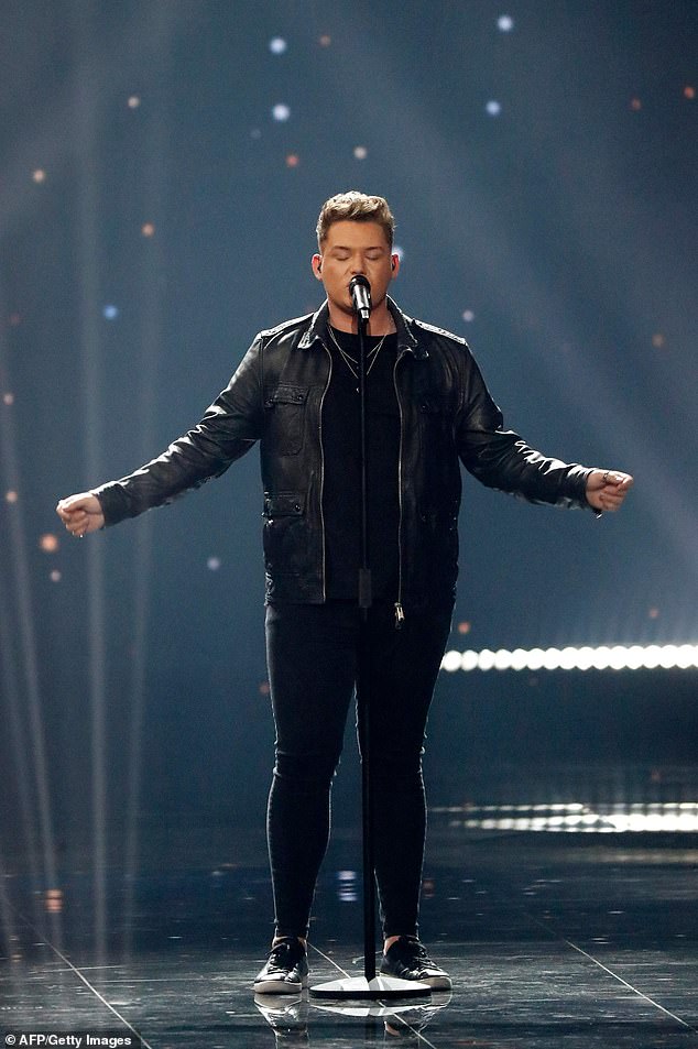 Hartlepool-born singer Michael competed in the Eurovision Song Contest 2019 for the UK, but finished last with just 11 points (pictured at Eurovision)