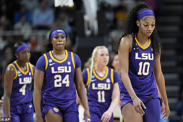 The LSU Tigers, led by Angel Reese, would lose the game against Iowa 94-87.