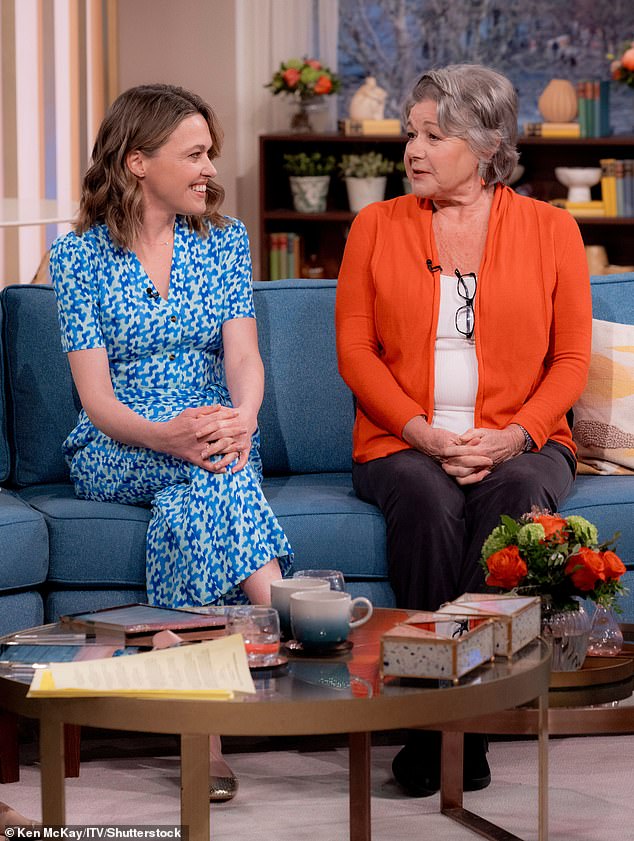 Barbara appeared on the show alongside her co-star Sally Bretton.