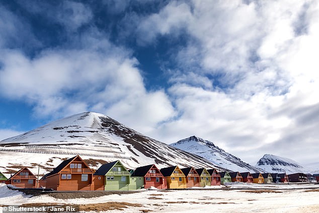 Longyearbyen is the closest town to the North Pole: only 2,400 people live in this small village and the climate is “unpredictable”.