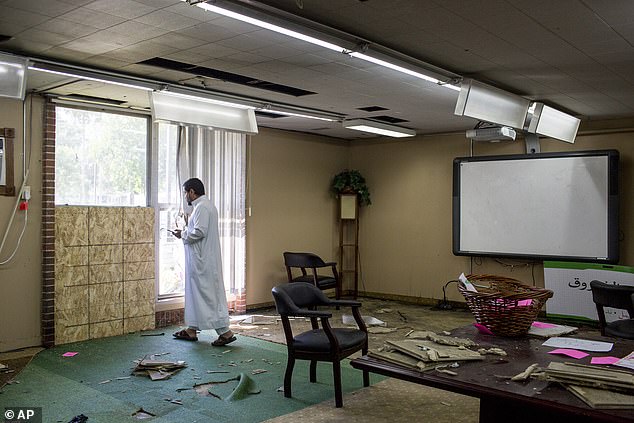The Dar Al-Farooq Islamic Center bombing occurred on August 5, 2017, when the homemade bomb exploded in the imam's office as worshipers gathered for morning prayers.