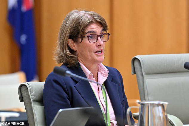 The RBA has proposed raising interest rates at every meeting since the central bank began its streak of 13 rate hikes in May 2022; However, the March meeting marked the first time the central bank eliminated the option. In the photo, the governor of the RBA, Michele Bullock.