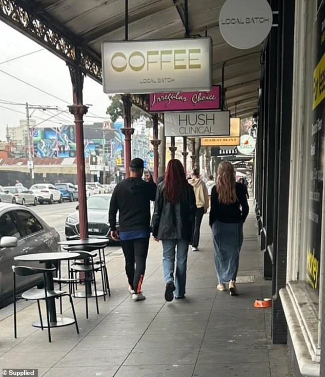 The couple were also photographed shopping on Chapel St in Melbourne last week in an image obtained by Yahoo.