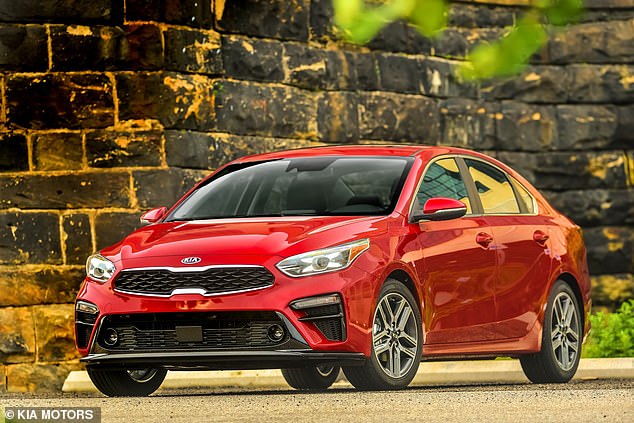 These include some of its best-selling models for the years 2010 to 2017, including Hyundai's Santa Fe and Elantra and Kia's Sportage and Forte.  In the photo: a Kia Forte