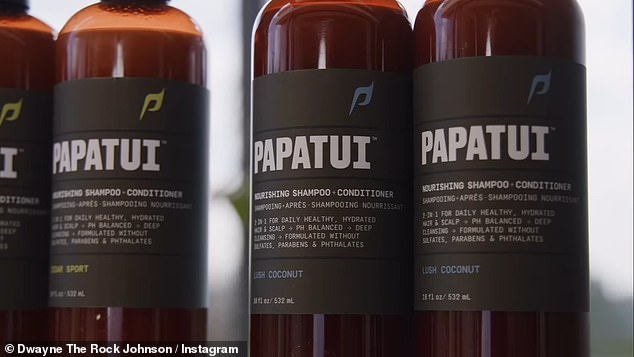 The 51-year-old superstar launched men's skincare line Papatui, which launched last month in Target stores nationwide.