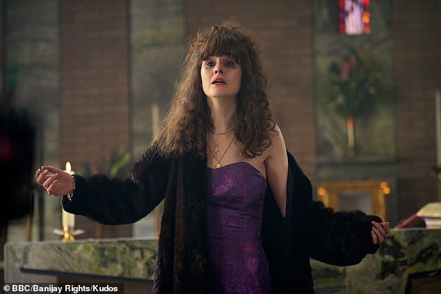 Michelle Dockery, 42, making her debut as Estella in BBC drama This Town
