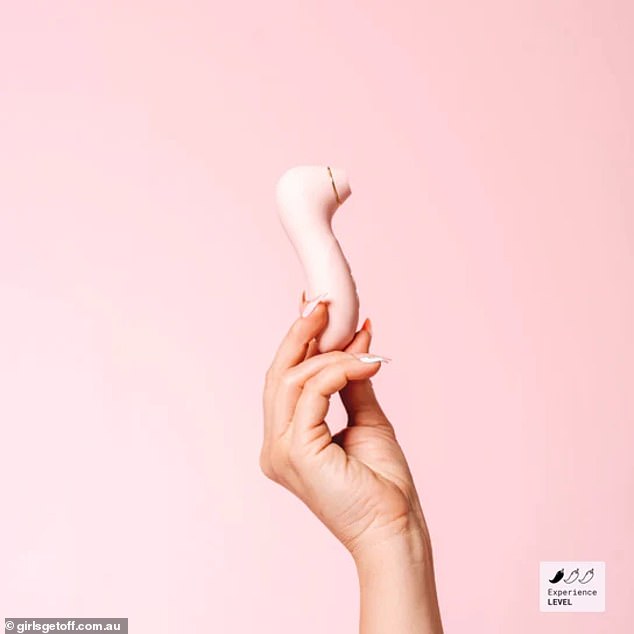 'Missy', from New Zealand female sexual wellness brand Girls Get Off, has over 708 five-star reviews from customers who praise 'losing control' and 'escaping reality' every time they pick up the small but powerful device.