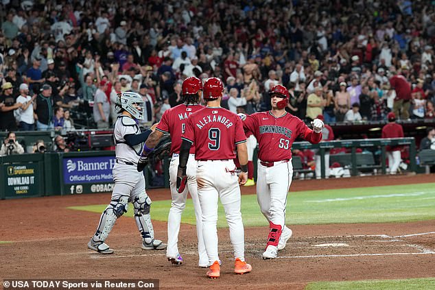 Arizona, the defending National League champions, are now off to a 4-2 start after Tuesday night's home win.