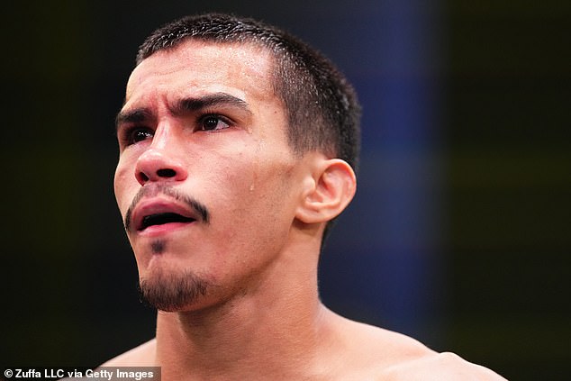 Severino (pictured) has now been banned from the UFC and revealed he has also received death threats.