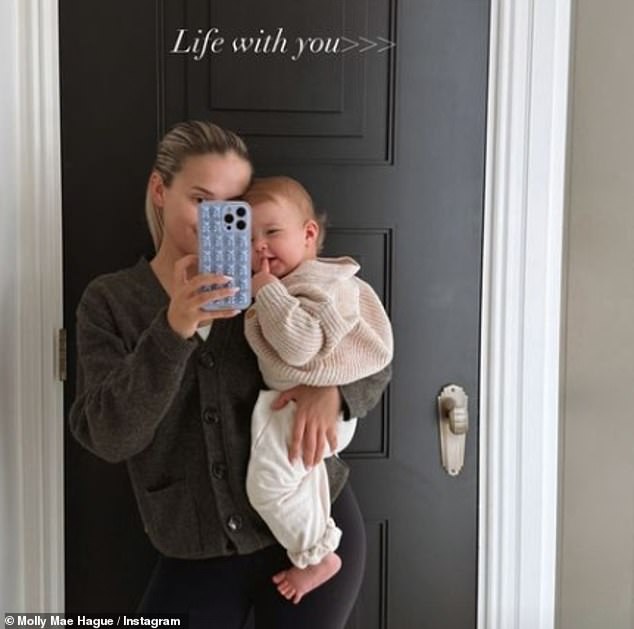 The Love Island star, 24, opened up to her fans in a candid Q&A on Instagram on Tuesday and opened up about her 14-month-old son, who she shares with fiancé Tommy Fury.