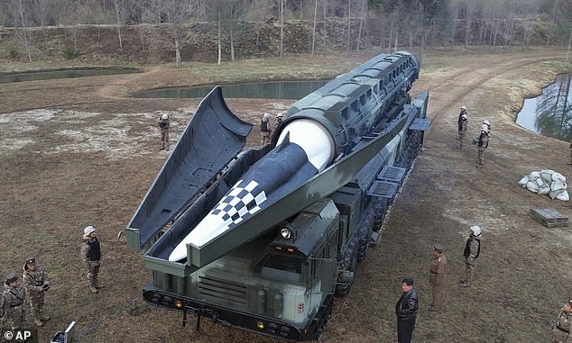 In recent years, North Korea has been developing more missiles with built-in solid propellants.